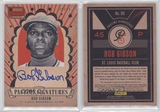 2013 Panini America's Pastime Pastime Signatures /75 Bob Gibson #BG Auto HOF