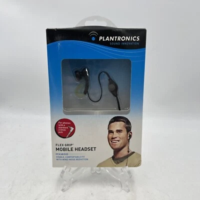 PLANTRONICS FLEX GRIP MX200 MOBILE EARBUD HEADSET NEW IN PACKAGE - Image 1 of 4