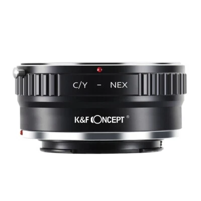 K&F Concept adapter for Contax Yashica mount lens to Sony E mount NEX a5000 A7II - Image 1 of 4