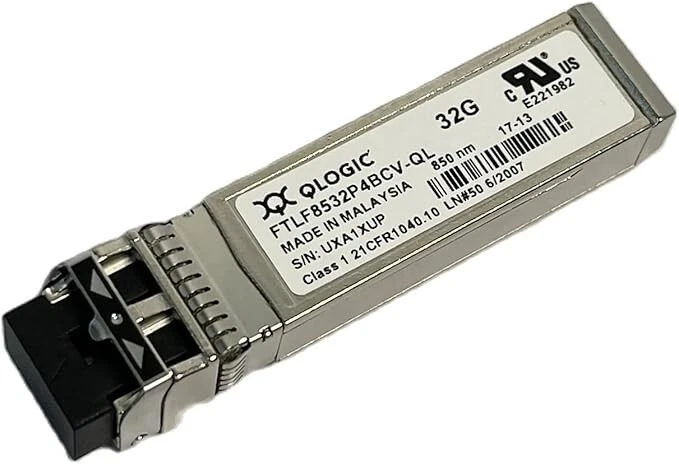 QLogic FTLF8532P4BCV-QL SFP32-SR-SP 32G FC SFP+ 850nm 100m Optical Transceiver - Image 1 of 1