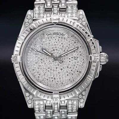 Breitling - A45355 Headwind Daydate Custom Made Pre-Owned B&P Set Watch - 4734 - Image 1 of 4