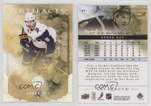 2010-11 Upper Deck Artifacts Silver /25 Derek Roy #91