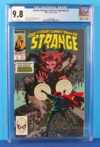 Doctor Strange, Sorcerer Supreme 6 Marvel 1989 Mephisto's Daughter CGC 9.8 NM/MT - Bild 1 von 5