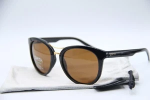 NEW SMITH CHROMAPOP BLACK GOLD AUTHENTIC DESIGNER SUNGLASSES W/CASE 54-20 - Picture 1 of 5