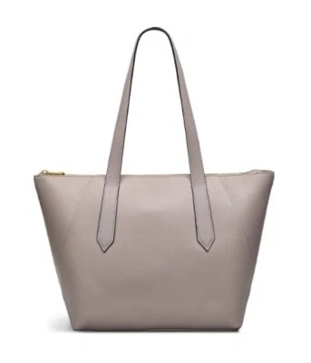 Bolso de Mano RADLEY London Bruton Street Cuero Liso Cremallera Superior - Espresso / Beige Foto 1 de 4