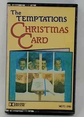 Temptations Christmas Card Holiday Music Cassette 1T - Image 1 of 3