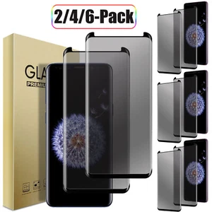 Protector de pantalla de privacidad de vidrio templado antiespía para Samsung Galaxy S9/S9 Plus - Imagen 1 de 17