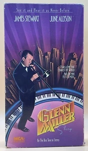 The Glenn Miller Story VHS 1953, 1986 James Stewart **Buy 2 Get 1 Free** - Picture 1 of 3