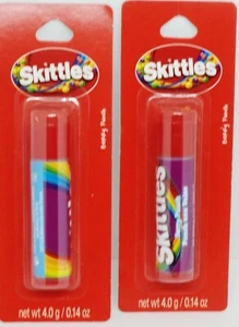 2 SKITTLES Lip Balms BERRY PUNCH Flavor In Sealed Packages .14 oz (4.0g) Each - Picture 1 of 1