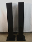 NHT VT-1 Audiophile Black Piano Finish Tower Home Theater Pair of Speakers