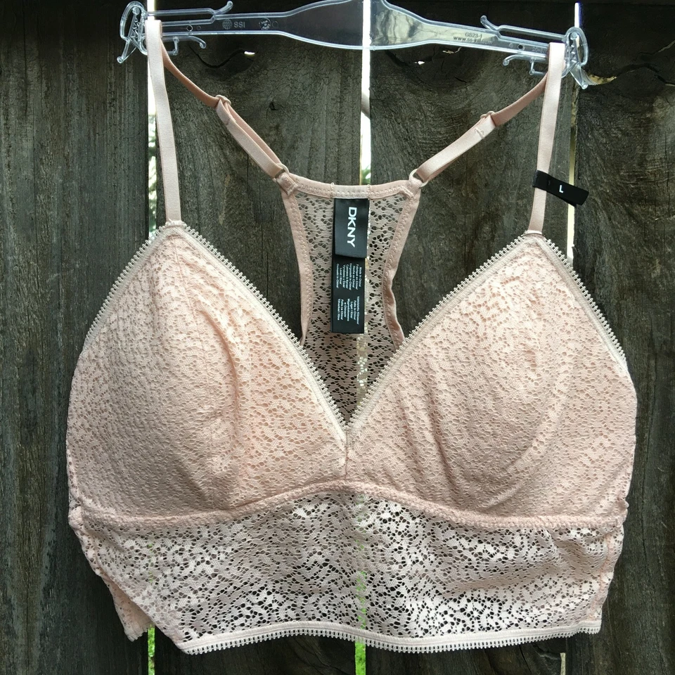 Бюстгальтер DKNY кружевной спортивный бюстгальтер - Изображение 1 из 4