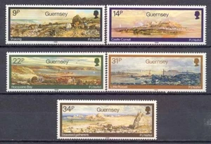Vernici Guernsey 1985 Yvert #349/53 nuovo in perfette condizioni - Foto 1 di 1