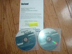 Borland Enterprise Server 5.2 ! Two original disks with Authorization KEY ! - Picture 1 of 2