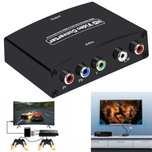 YPbPr To HDMI Converter for PS3 Component Video Recorder Camcorder To TV Monitor - Picture 1 of 9