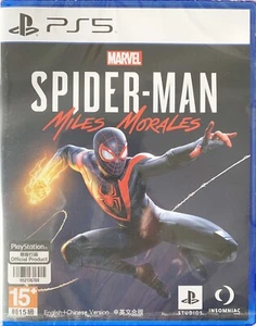 PS5 PlayStation 5 Marvel's Spider-Man Miles Morales 漫威蜘蛛侠 HK Chinese/English - Picture 1 of 10