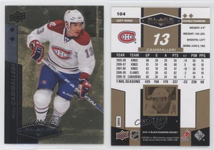 2010-11 Upper Deck Black Diamond Gold /10 Mike Cammalleri #104