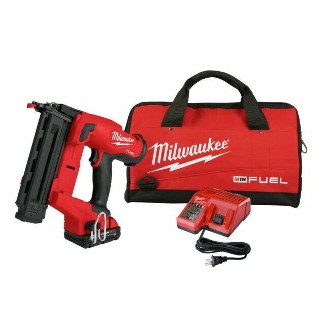Milwaukee M18 Fuel 18V Cordless Nailer Kit - (2746-21CT)