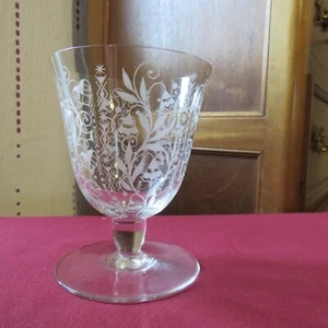 1 verres a eau en cristal de baccarat modèle Argentina signé H 11 cm - Imagen 1 de 8