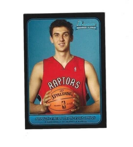 Bowman #156 Andrea Bargnani RC TORONTO RAPTORS 2006-07 - Imagen 1 de 1