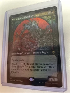MTG FOIL Varragoth, Bloodsky Sire Showcase - Kaldheim #309 NM Free Shipping - Picture 1 of 2