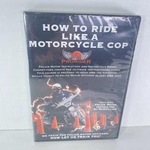 ProRider. How To Ride Like A Motorcycle Cop DVD Police Training NEW SEALED - Foto 1 di 3