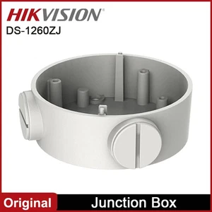 Caja de conexiones con soporte de montaje en pared Hikvision DS-1260ZJ para cámaras IP Bullet - Imagen 1 de 10