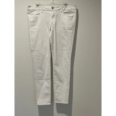 American Eagle Outfitters Jegging Blanco Súper Elástico Talla 14 Regular Foto 1 de 4