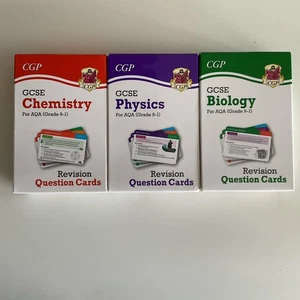 CGP GCSE AQA TRIPLE SCIENCE AQA Revision Question Cards - Picture 1 of 10