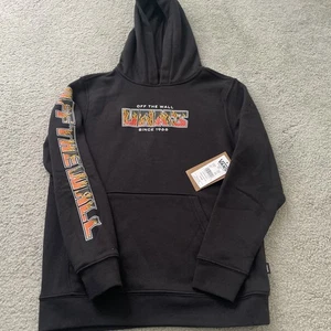Vans Digi Flame Logo Pullover schwarz Hoodie Jugend Größe Small neu mit Etikett - Bild 1 von 8