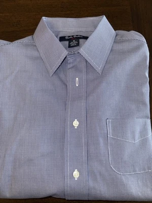 Brooks Brothers Light Blue and White Boys Button Down Dress Shirt Size 16 EUC - Image 1 of 4