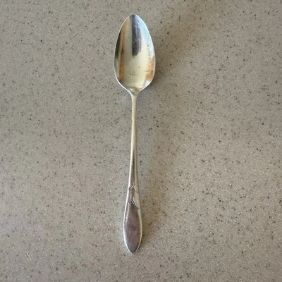 CUCHARADITA ONEIDA COMMUNITY LADY HAMILTON PLATEADA 6" Foto 1 de 4