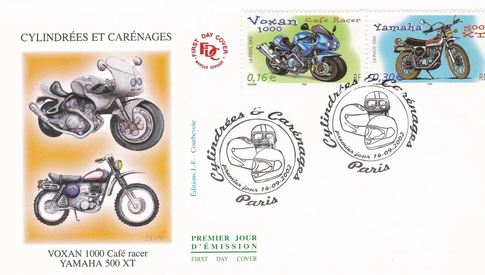 France 2002 FDC Cars And Fairings yt 3512 a To - Image 1 of 1