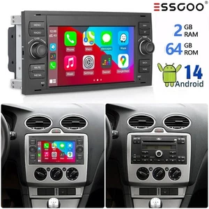 Android14 For Ford Transit MK7 Apple Carplay Car Stereo Radio WIFI Head Unit 64G - Picture 1 of 15