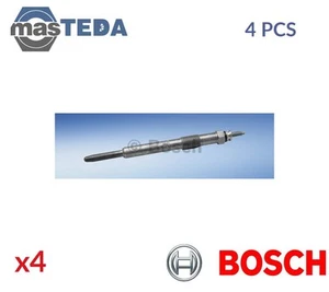 0 250 202 135 ENGINE GLOW PLUGS BOSCH 4PCS FOR LANCIA PHEDRA 2L,2.2L - Picture 1 of 5