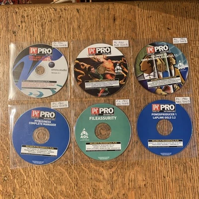 (28) PC CD-ROMs from PC PRO MAGAZINE: Bundle of 6 CDs * 2003 Software - Image 1 of 4