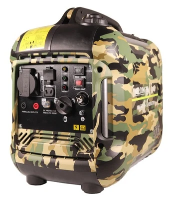 Stromgenerator G-2000 Inverter Flüster-Generator nur 59dB Camouflage - WELDINGER - Bild 1 von 4