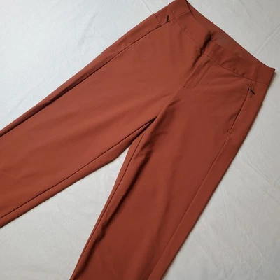 Pantalón Athleta Mujer Talla 4 Stellar Ajustado Naranja 982872 Foto 1 de 4