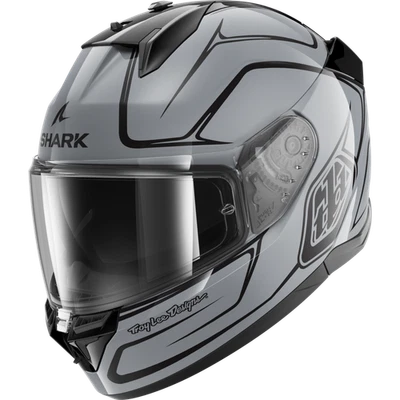 Full Face Helmet Shark D-SKWAL 3 DRONE Silver Black Silver - Image 1 of 4