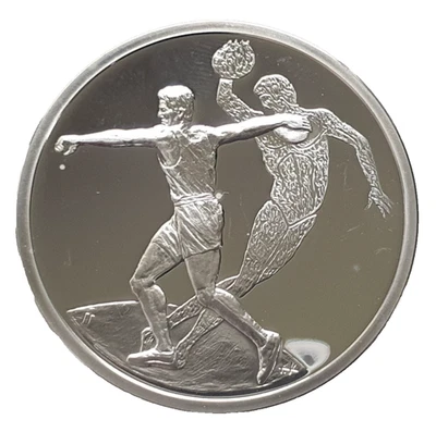 Greece 10 euro 2004 - Olympics - Basketball - Silver - PROOF - UNC! - Image 1 of 4