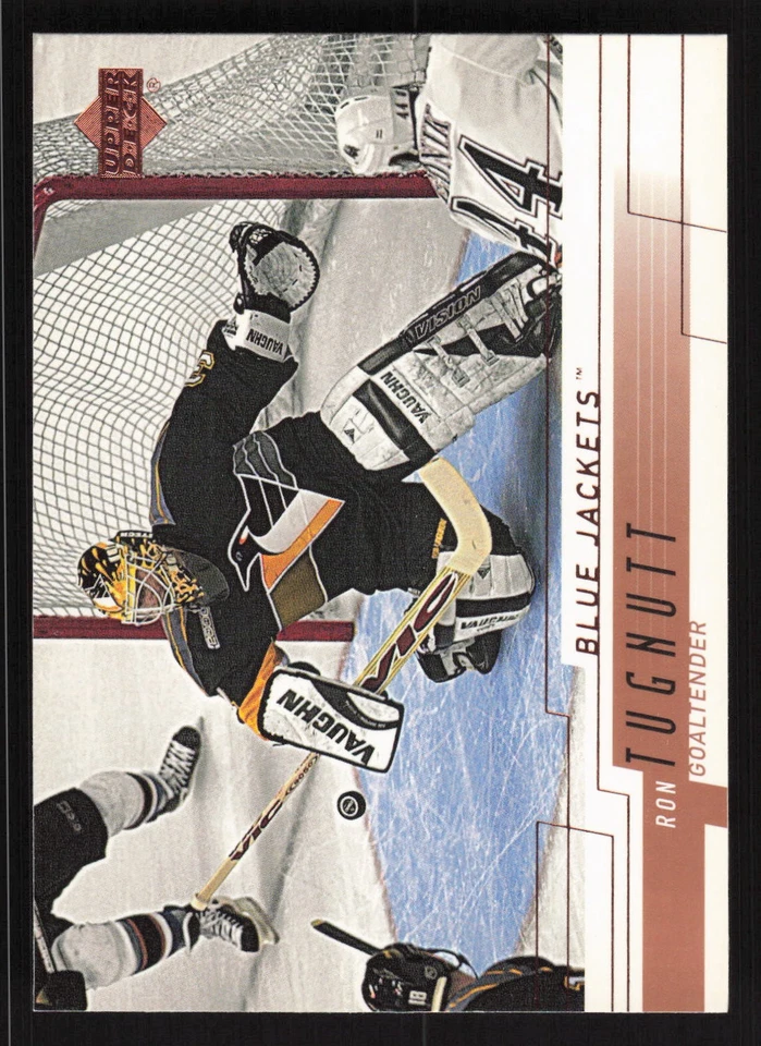 2000-01 Upper Deck #54 Ron Tugnutt Card TCCCX - Image 1 of 2