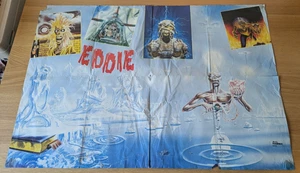 Large Vintage Iron Maiden Eddie Hammer Metal Hammer Magazine Poster 1989 - Bild 1 von 14