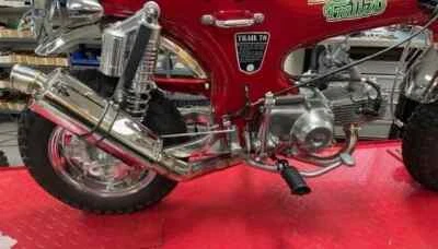 Sistema de silenciador de escape Honda CT70 Mini Trail 70 de repuesto  Foto 1 de 4