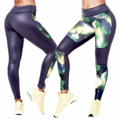 NUEVO Leggings Zumba XS Cielo Nocturno Abstracto Debe Moverse Z1B00926 Leggings al Tobillo (B56) Foto 1 de 4