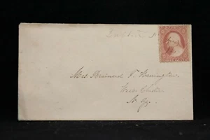 New Hampshire: Dublin 1858 (circa) #26 Cover, Ms, Cheshire Co - Picture 1 of 2
