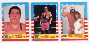 1987 O-PEE-CHEE OPC WWF WRESTLING COMPLETE (75 CARDS) SET *BRET HITMAN HART RC* - Picture 1 of 10