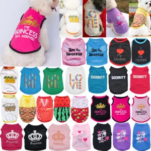 Pet Dog Clothes Puppy T Shirt Clothing For Small Dog Puppy Chihuahua Vest Plaid_ - Picture 1 of 38