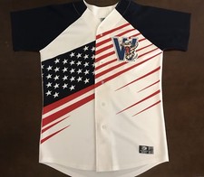 Rare OT MiLB Wisconsin Timber Rattlers Alex Liddi All Star Game Baseball Jersey