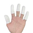 100Pcs Thickening Cotton Finger Cots White Fingers Protective Gloves  Work