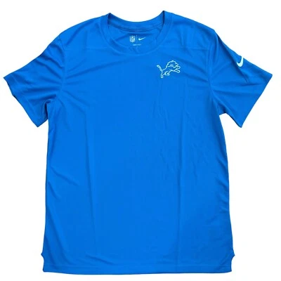 Nike Detroit Lions Entrenadores Dri-Fit Camisa Equipo Emitida PE, Talla Lrg NUEVO CON ETIQUETAS DZ5724-484 Foto 1 de 4