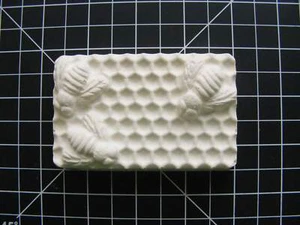 Honeycomb & Bee's Mold, Bath Bomb Mold, Chocolate Mold, Craft Mold, Soap Mold - Picture 1 of 7